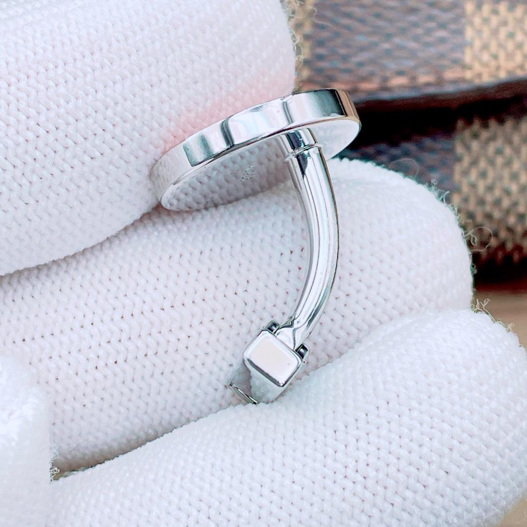 ◇ルイヴィトン◇M64482 ブトンドゥマンシェット フルール カフス 925