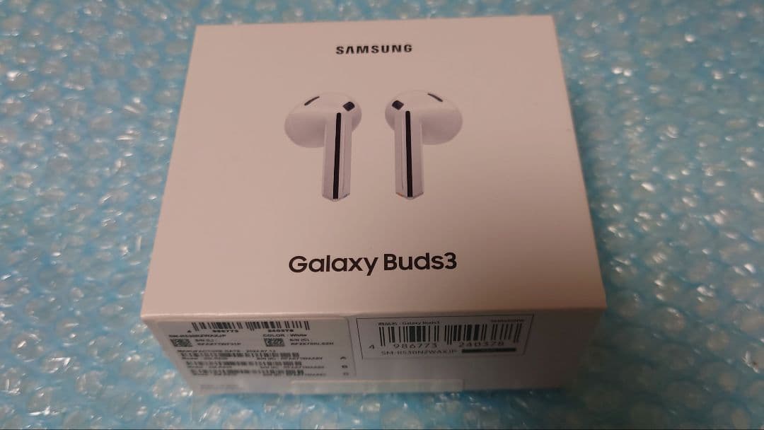 【新品】Samsung Galaxy Buds3 ホワイト