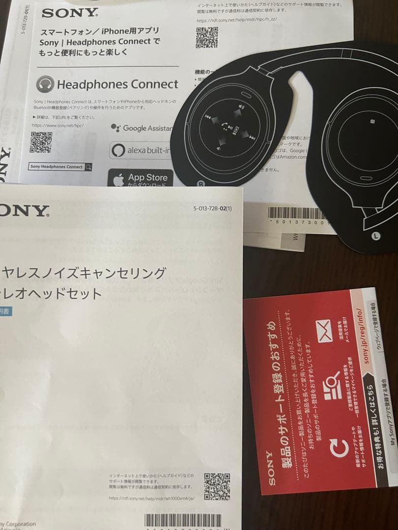 SONYワイヤレスヘッドホン WH-1000XM4