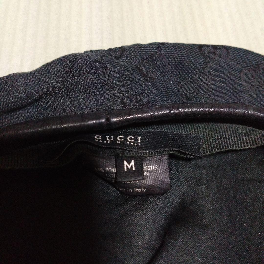 GUCCI GGキャンバス　ベレー帽 グッチ 帽子