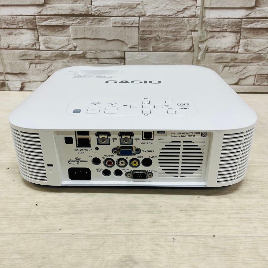美品 CASIO プロジェクター XJ-F210WN WXGA リアルモデル