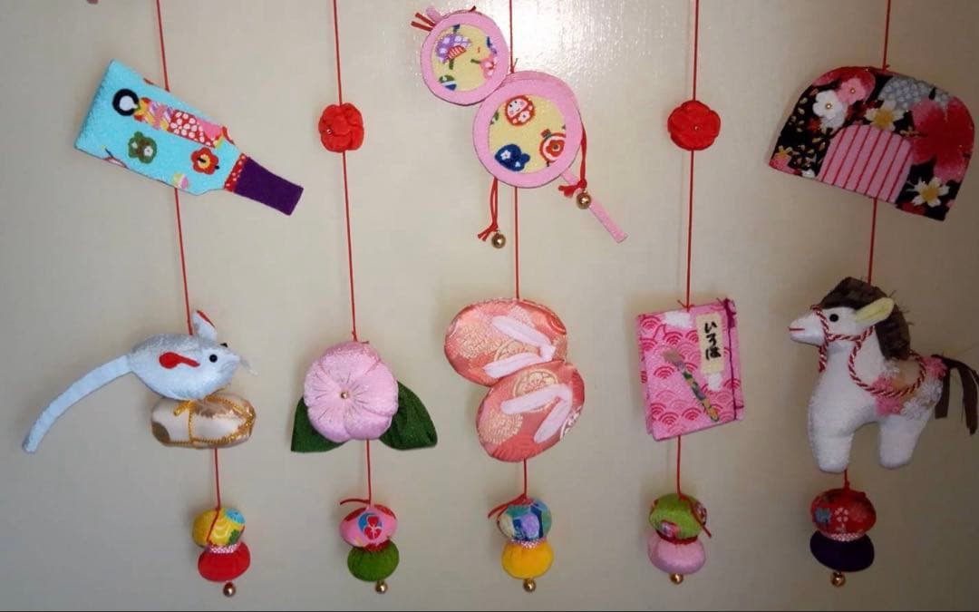 【お値下げ】ひな祭り用つるし雛(2025-11 うさぎ)