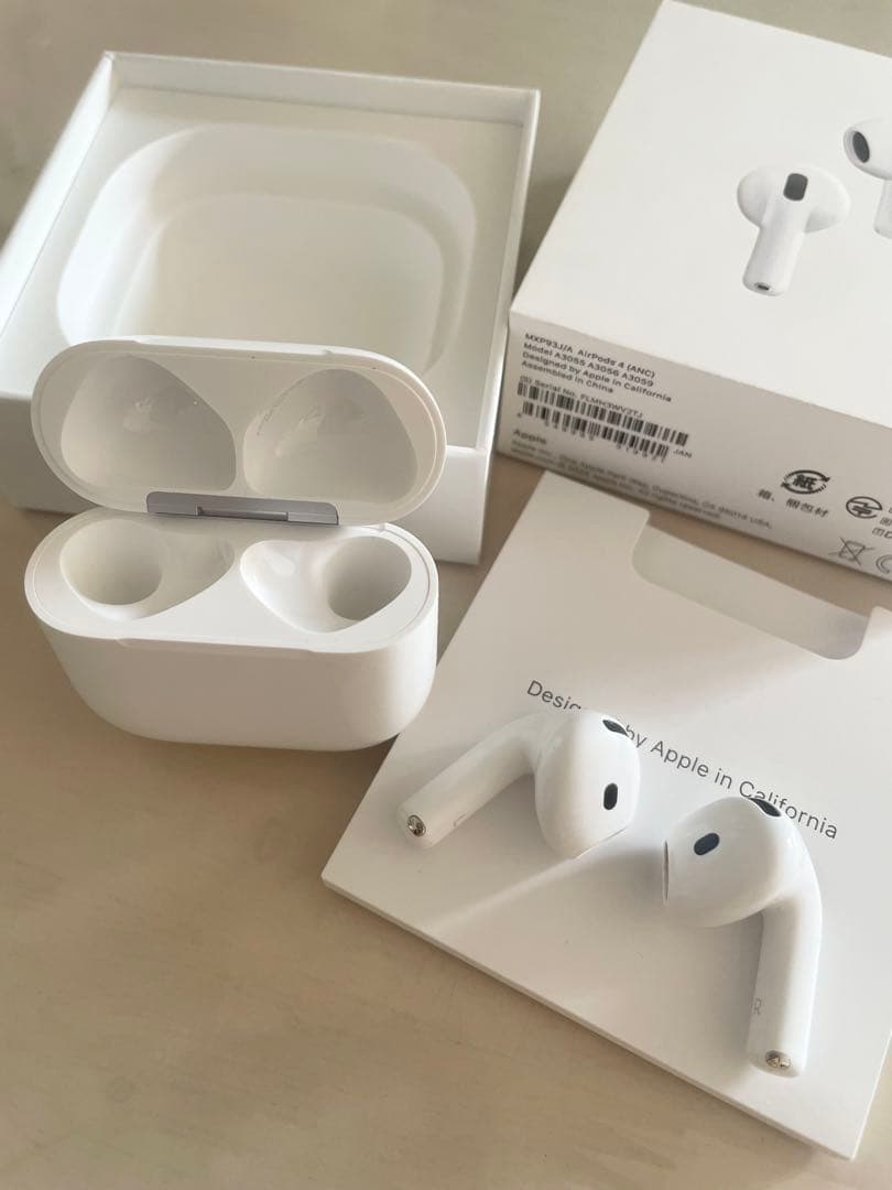 AirPods 4 アクティブノイズキャンセリング機能付