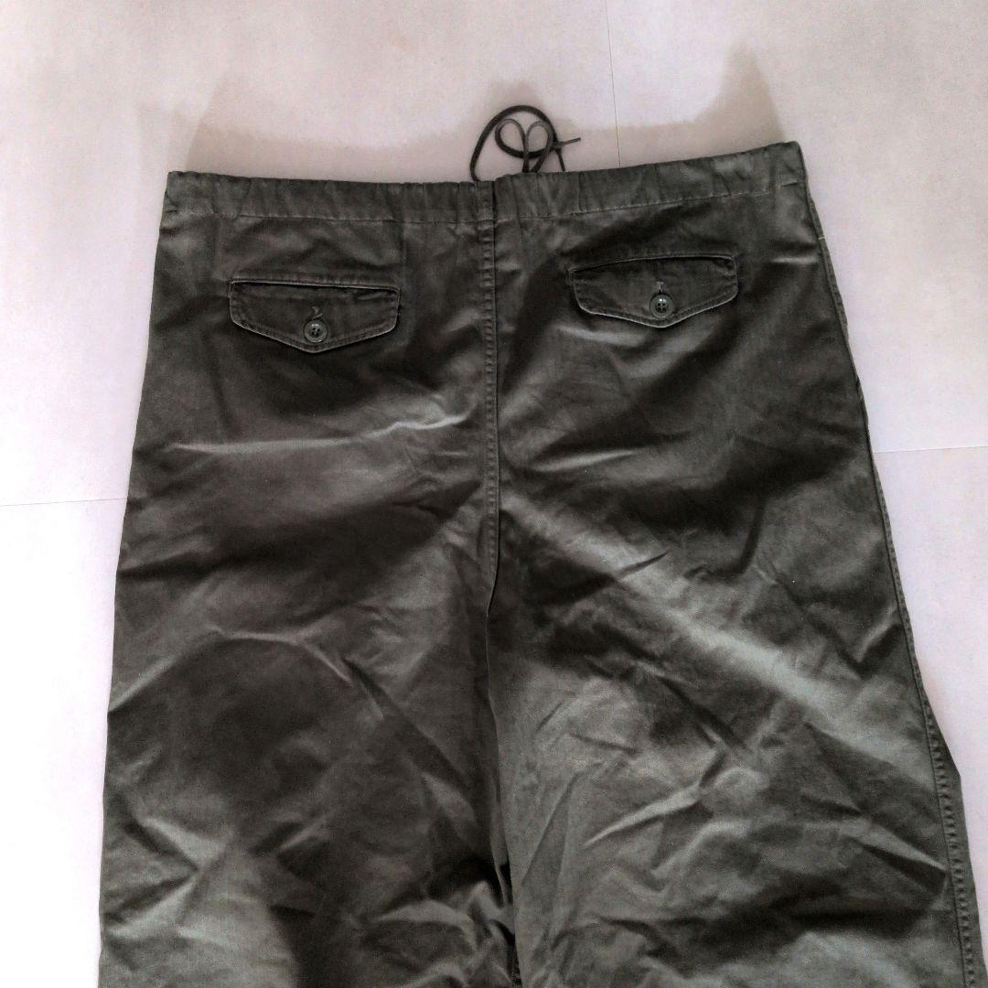 Graphpaper(グラフペーパー)パラシュートパンツ　カーキ　オリーブ