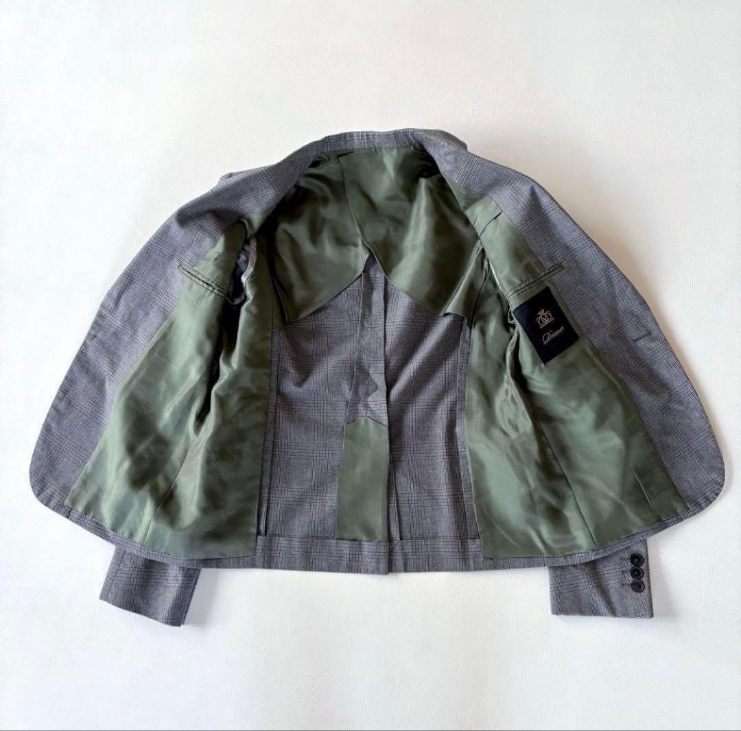 Drawer グレンチェック　テーラードジャケット