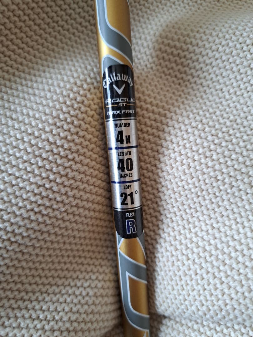 Callaway Rogue ST MAX FASTユーティリティ 4番
