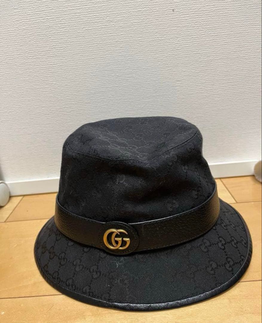 GUCCI バケットハットブラック 正規品