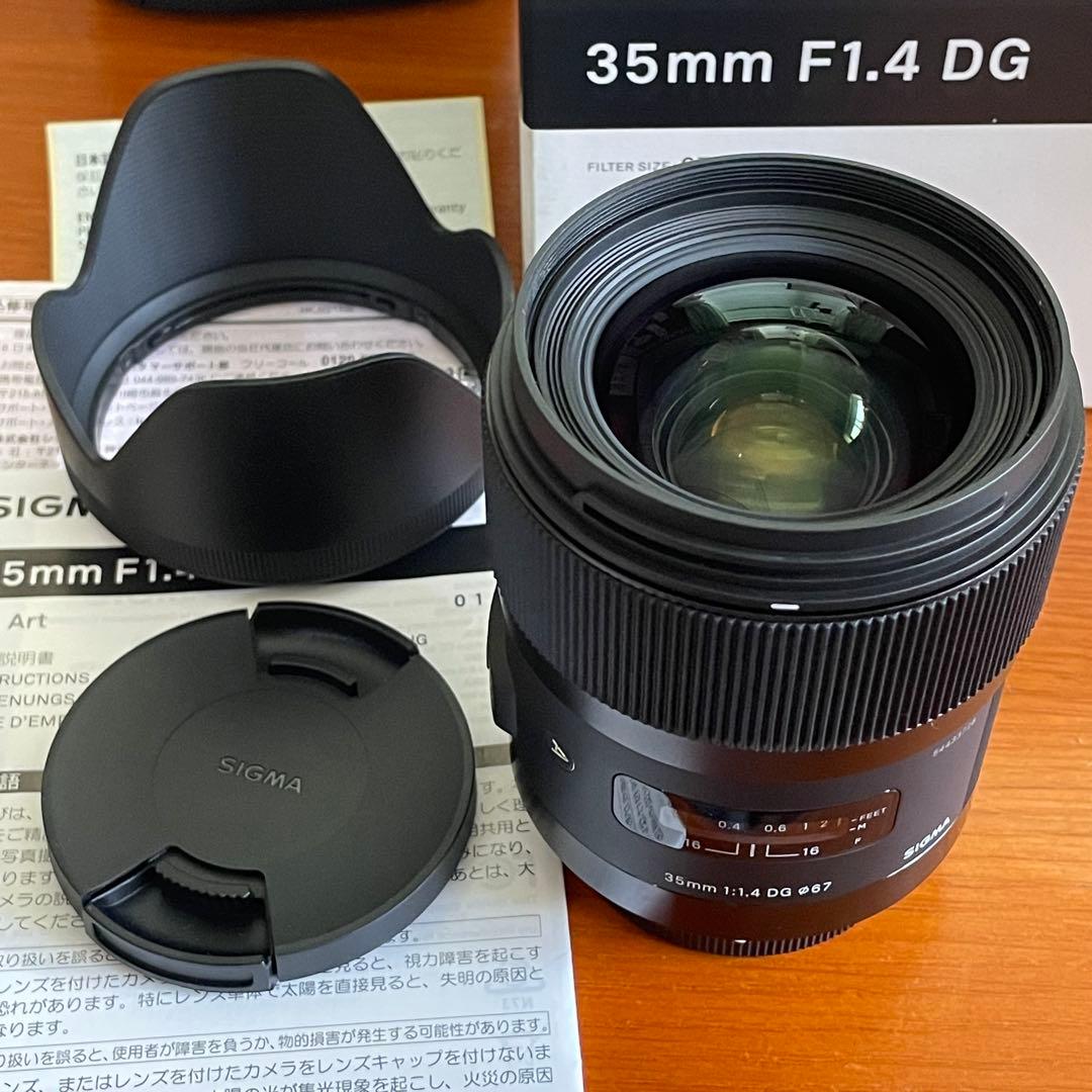 SIGMA Art 35mm F1.4 DG HSM ペンタックス PK 極美品
