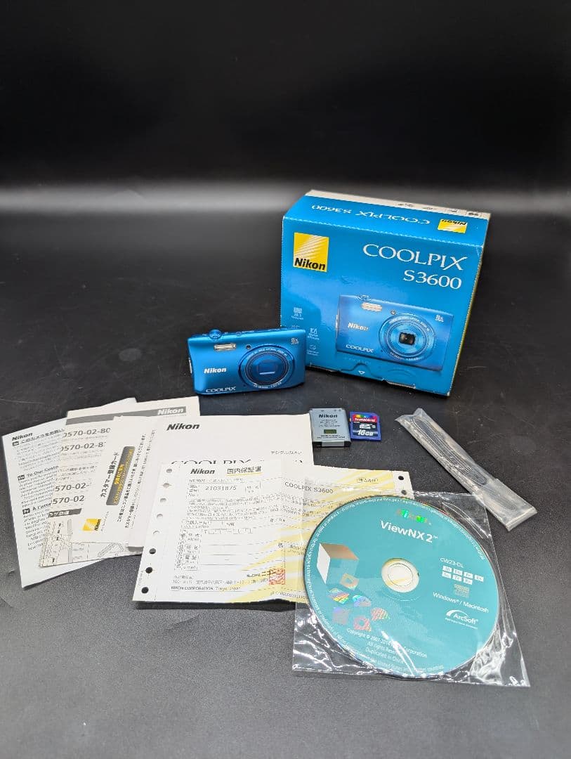 Nikon COOLPIX S3600 コンパクトデジタルカメラ