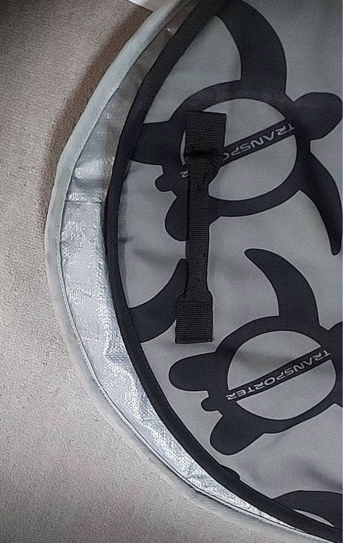 TRANSPORTER サーフボードケース グレー/ブラック