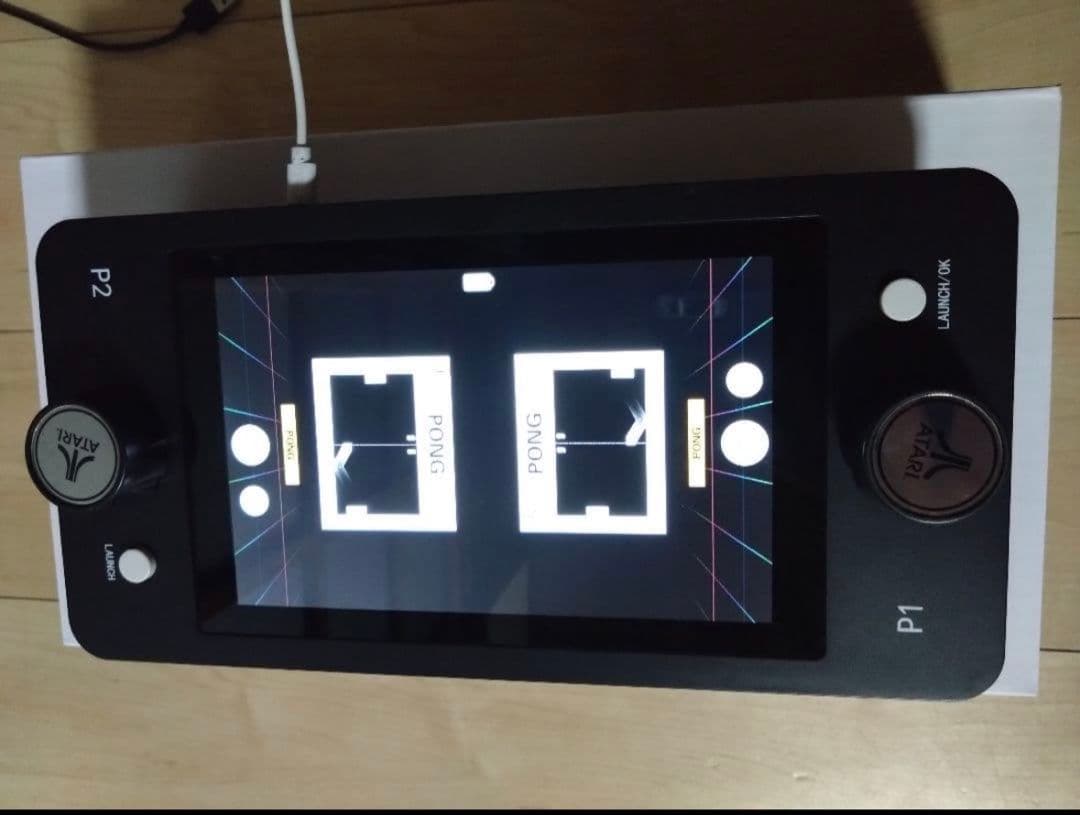 atari mini pong jr 作動確認済 アタリ ミニポン ジュニア