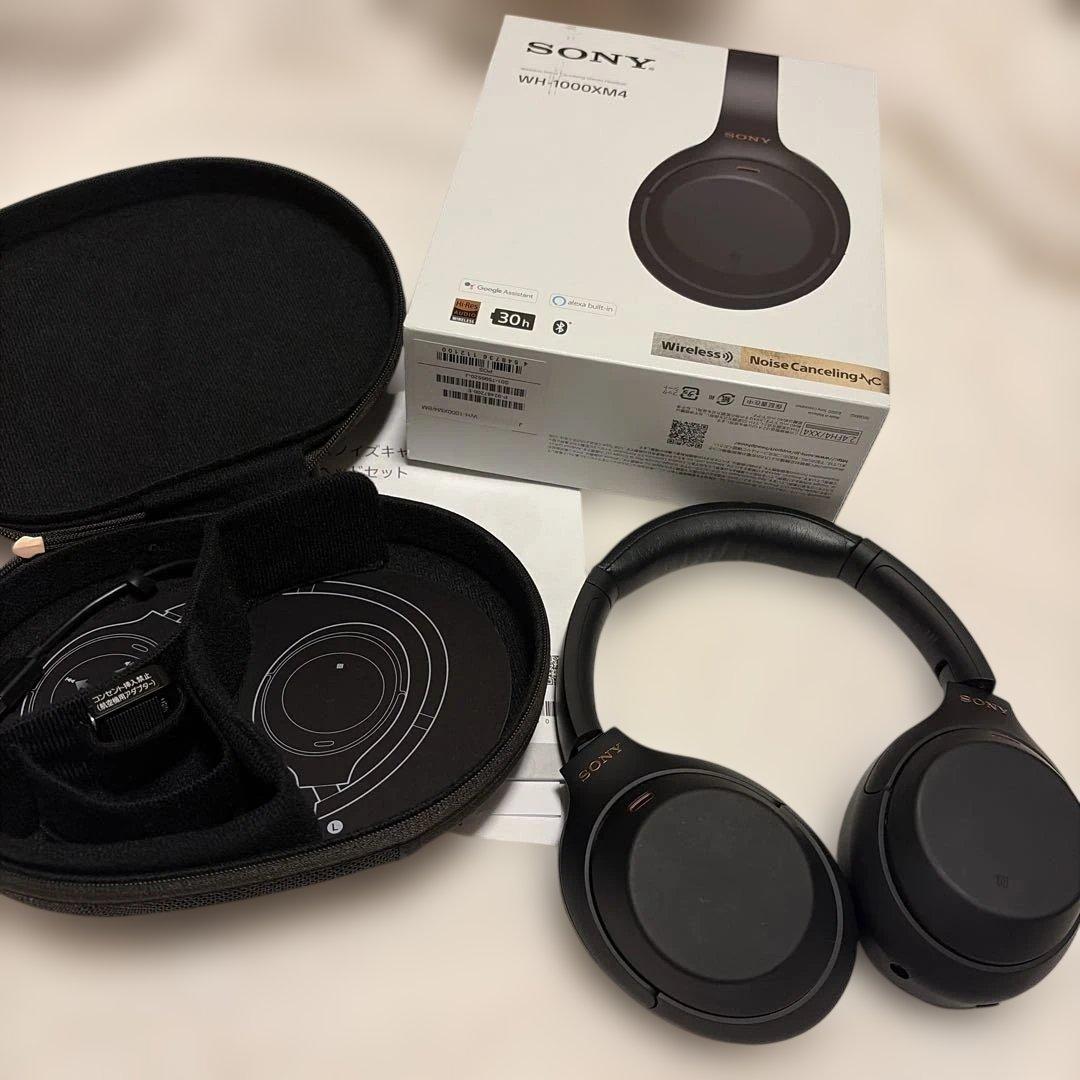 Sony WH-1000XM4 ワイヤレスヘッドホン 付属品完備