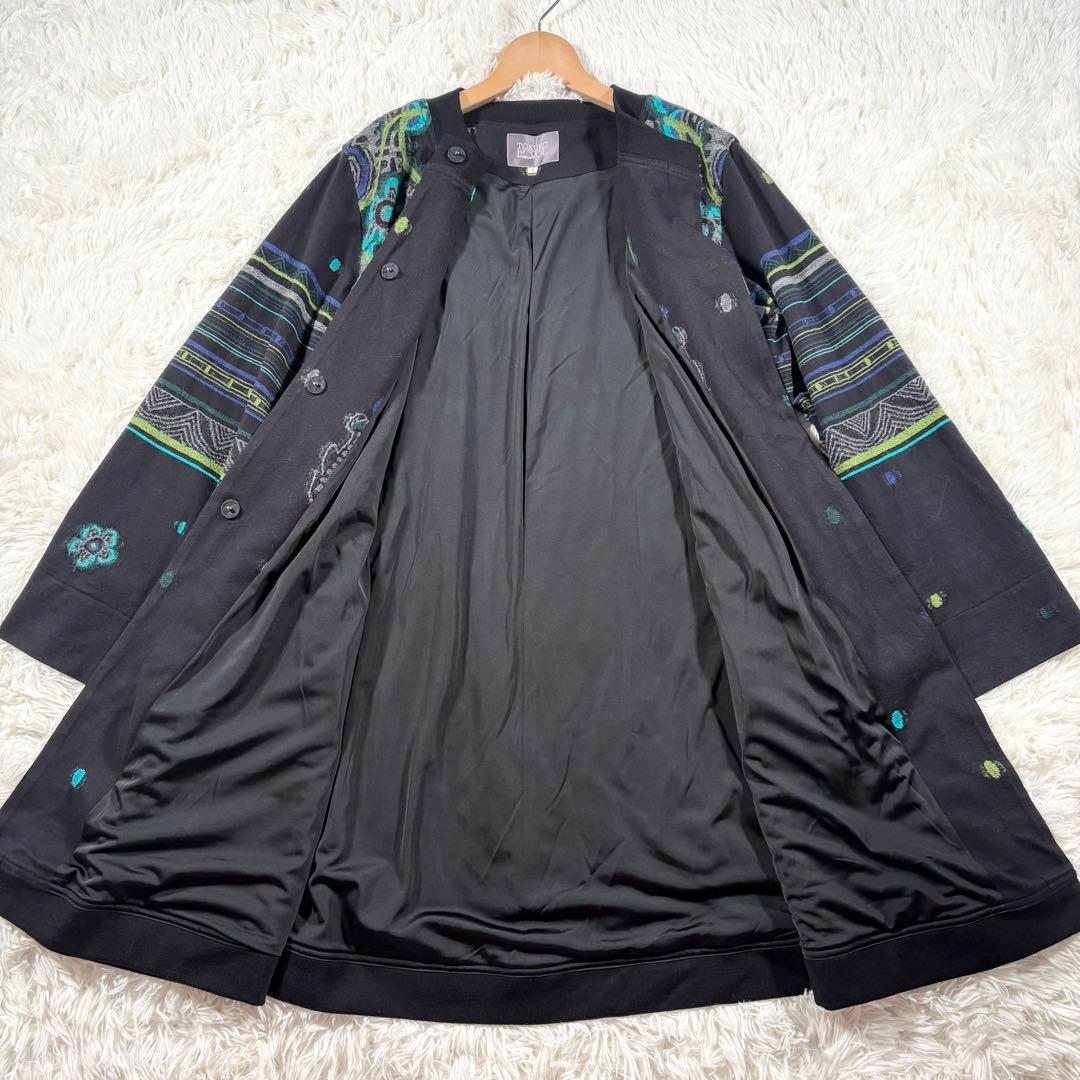 TOKUKO 1er VOL　トクコ　カーディガン　羽織りもの　お花　蝶々　9号