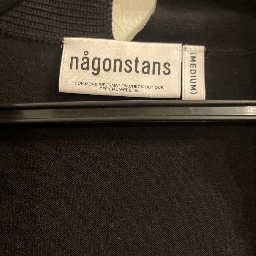 nagonstans ナゴンスタンス　カーディガン　コットン100 変形　黒