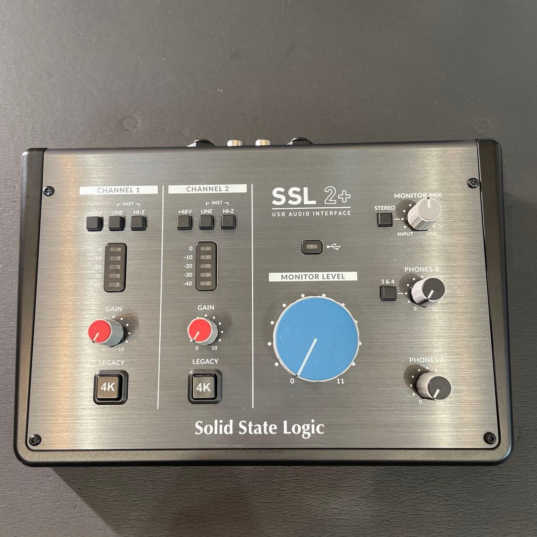 SSL2+ USB オーディオインターフェイス