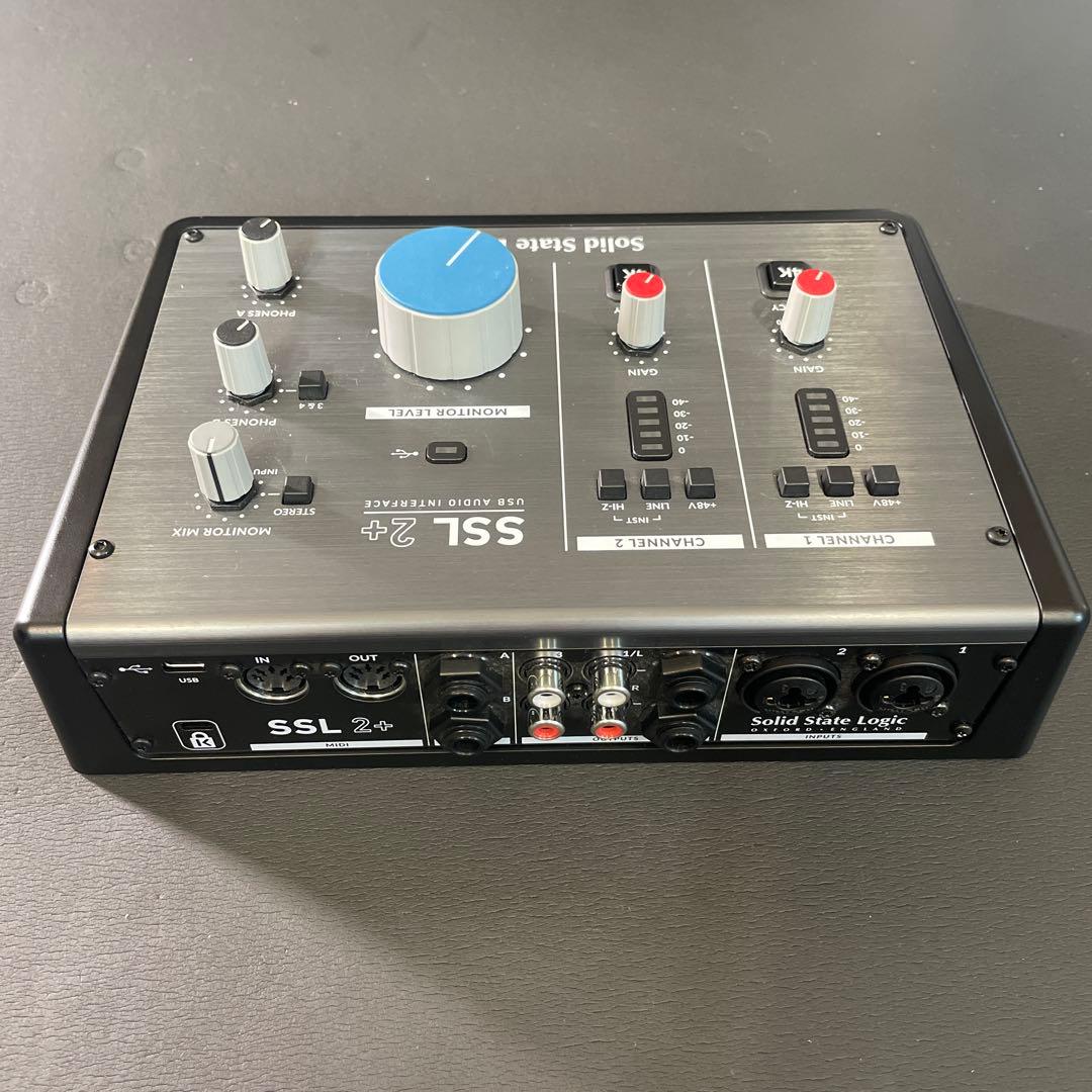 SSL2+ USB オーディオインターフェイス