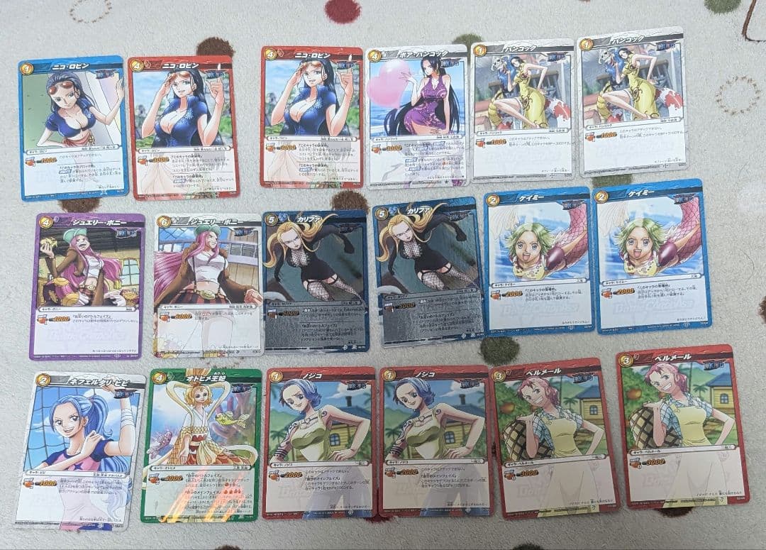 ミラバト ONEPIECE 女性キャラ 62枚