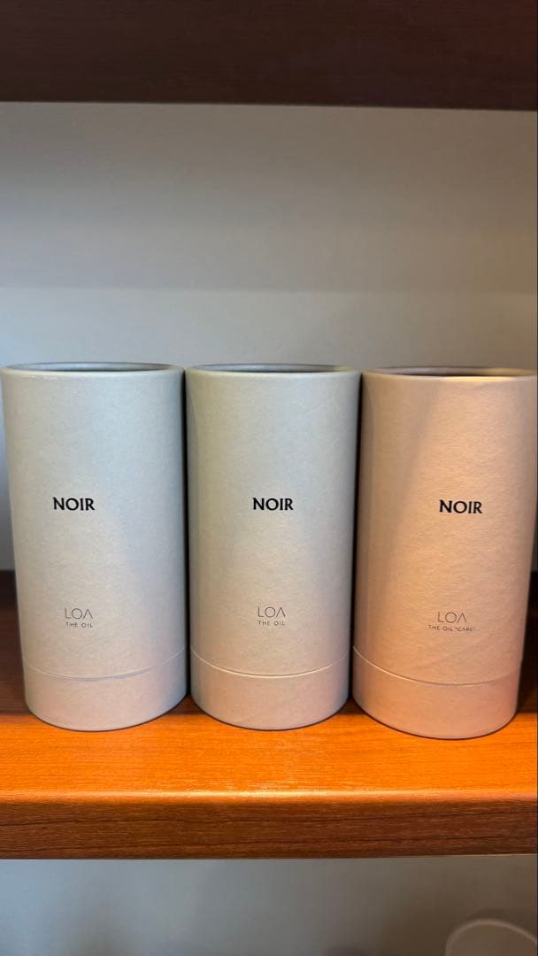 LOAロア ザ オイル ノワール 3個セット