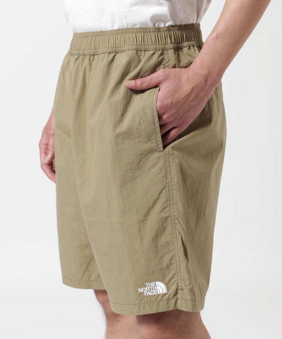 ノースフェイス 上下セット Tシャツ ショートパンツ バンダナ カーキ 新品 L