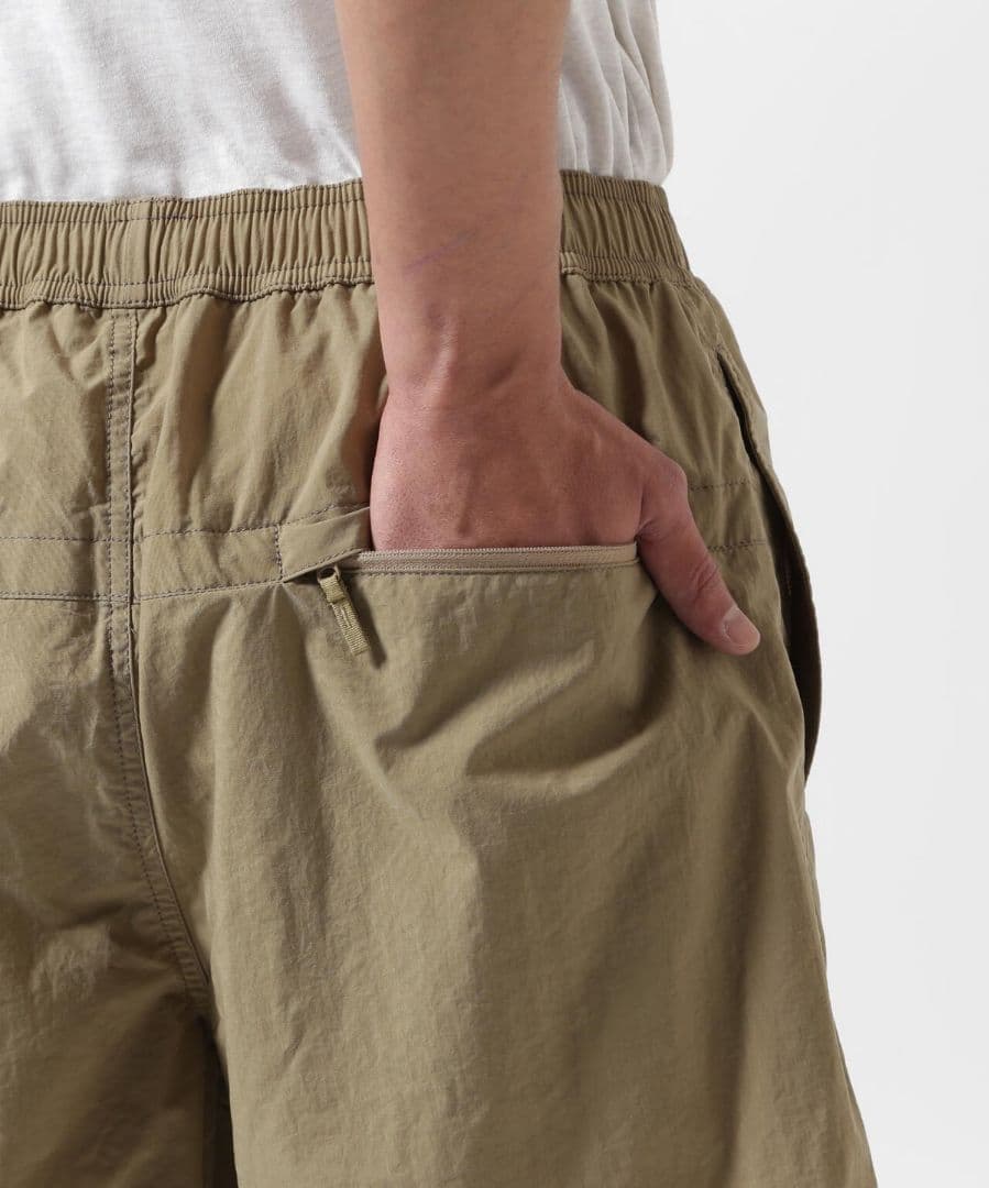 ノースフェイス 上下セット Tシャツ ショートパンツ バンダナ カーキ 新品 L