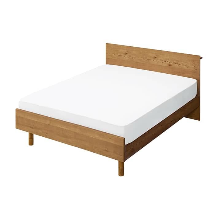 【送料込】unico ADDAY ハイタイプ ダブルベッド