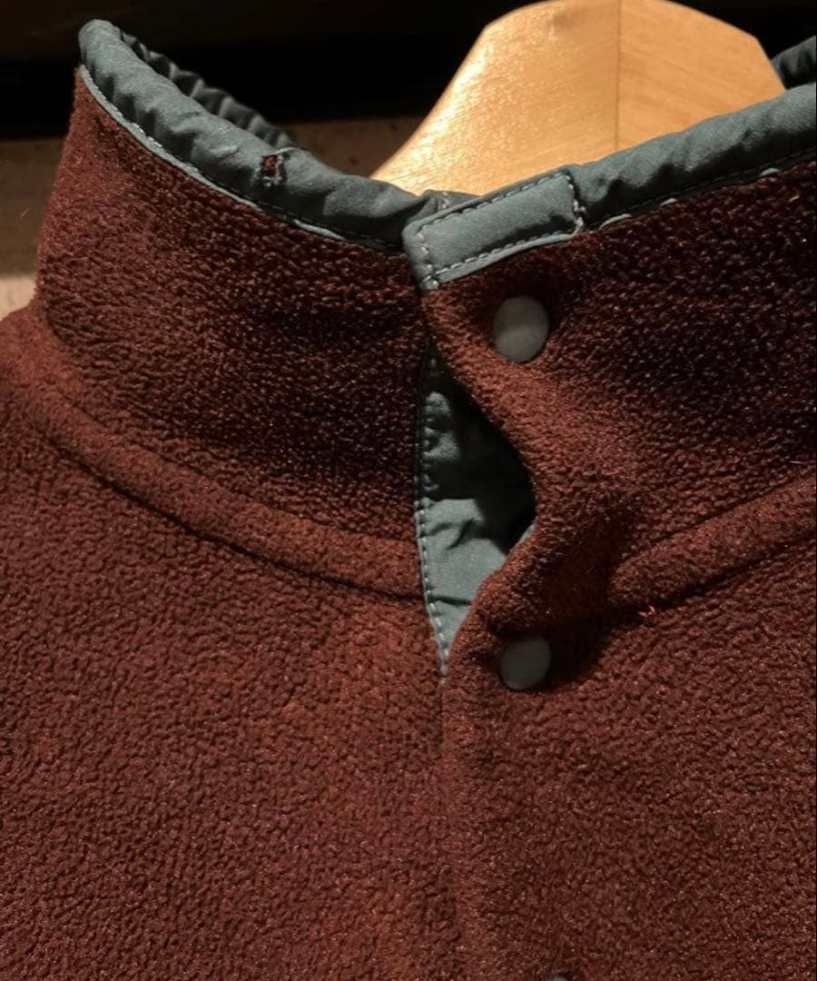 （再）Patagonia シンチラスナップT 09年ブラウンｘグリーン（カーキ）