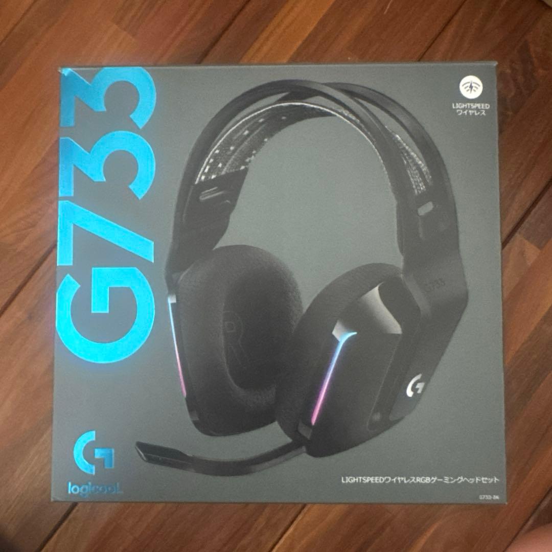 Logicool G733 ワイヤレスRGBゲーミングヘッドセット（ブラック）