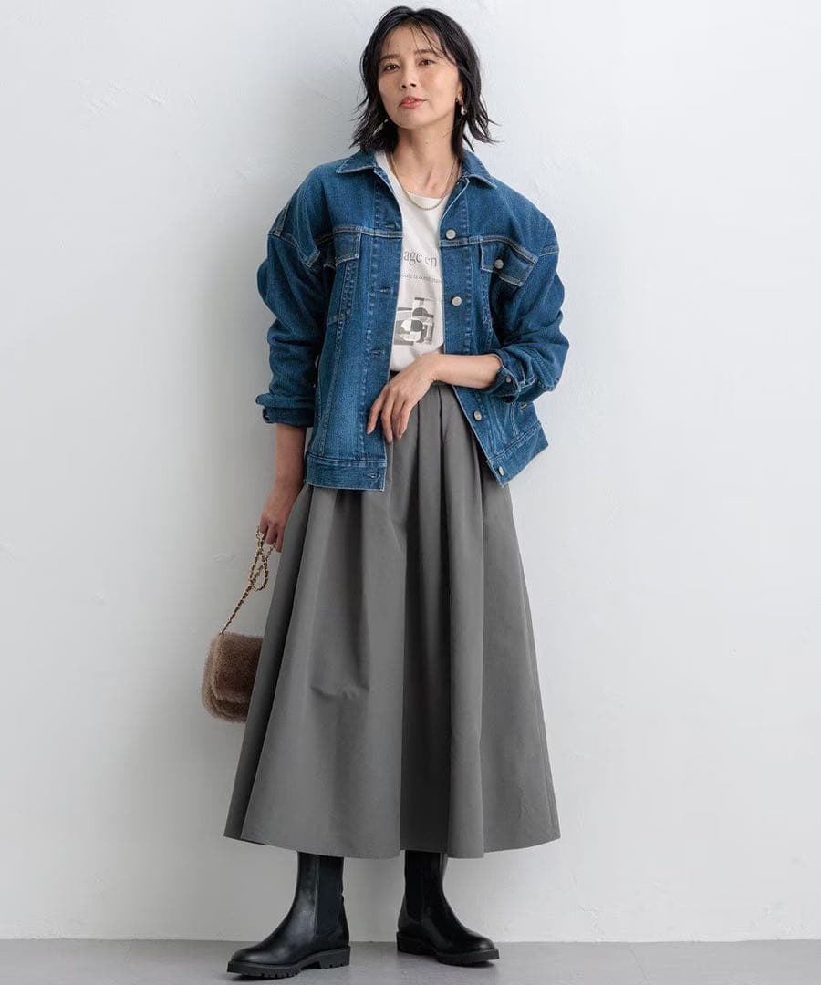 新品未使用　23区L RED CARD デニムジャケット　44