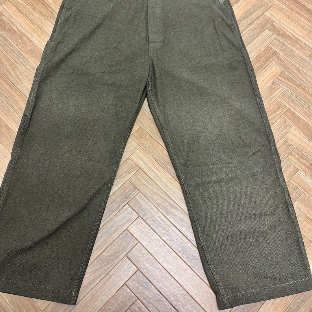 新品　ナイジェルケーボン　ライブロ　ダンガリーコットン　オーバーオール　48