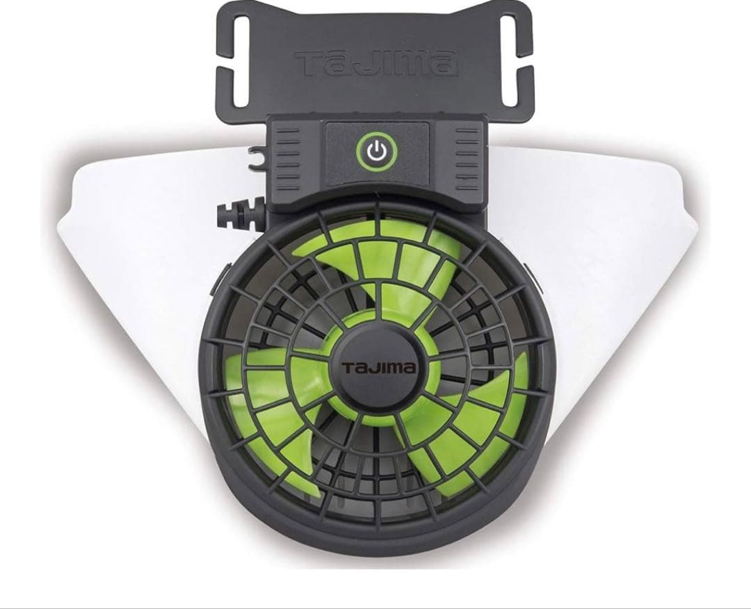 【新品未開封】ヘルメット用送風機 タジマ 清涼ファン 風雅ヘッド2 フルセット