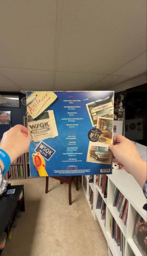 【日本未発売】新品未開封　ストレンジャーシングス　WSQK レコード