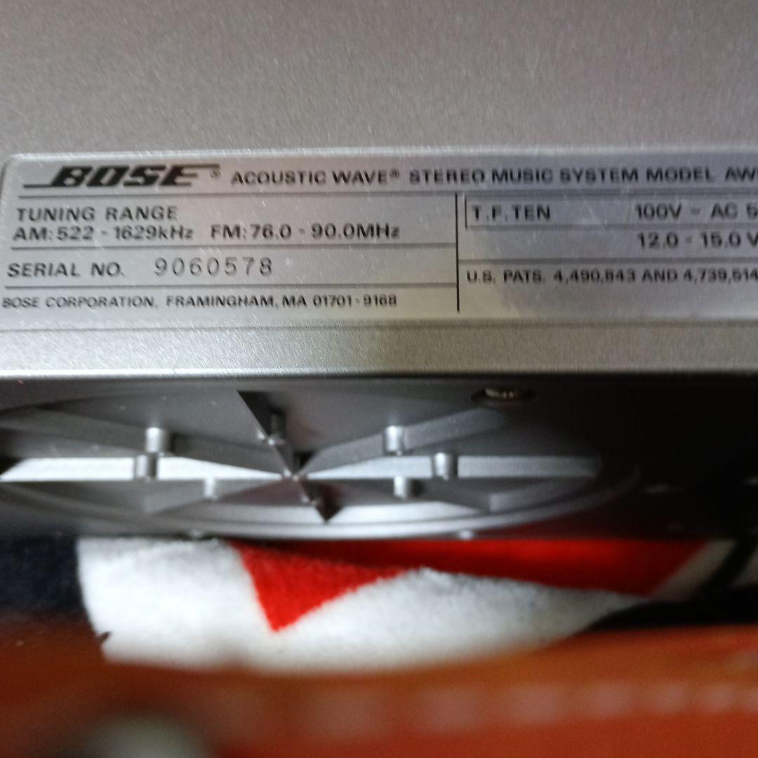 ポータブルプレーヤー BOSE Wave Music System Model AWM