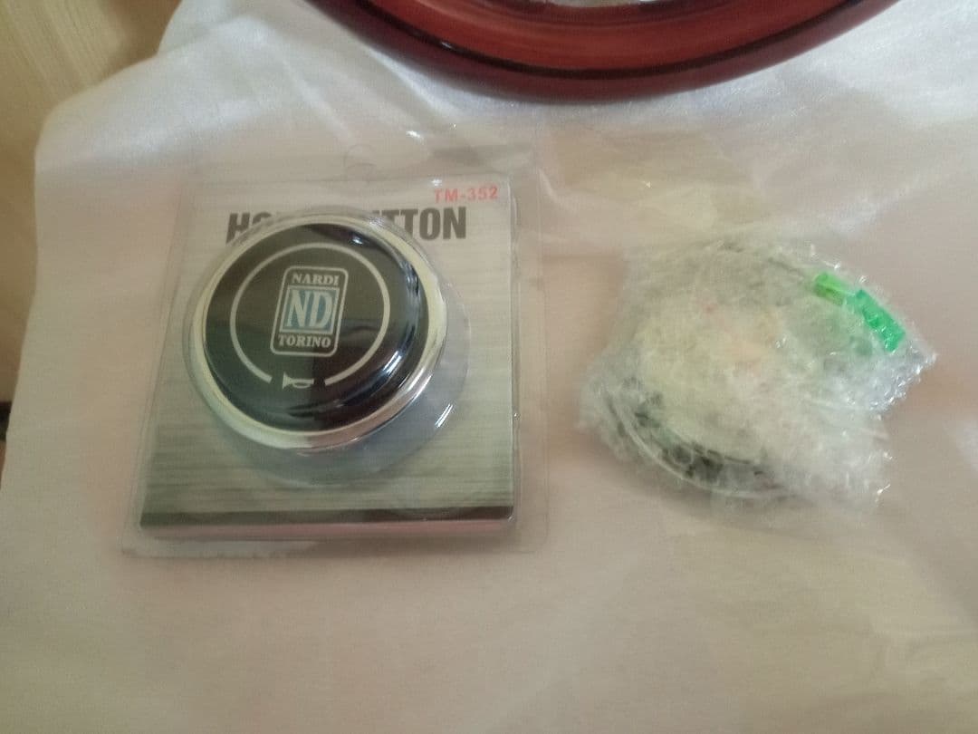 ウッドステアリング　290mm　小径　29cm 　旧車　　新品