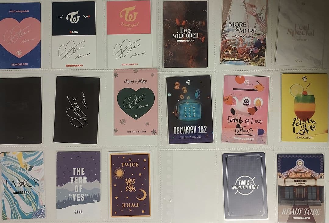 twice トレカ モノグラム サナ