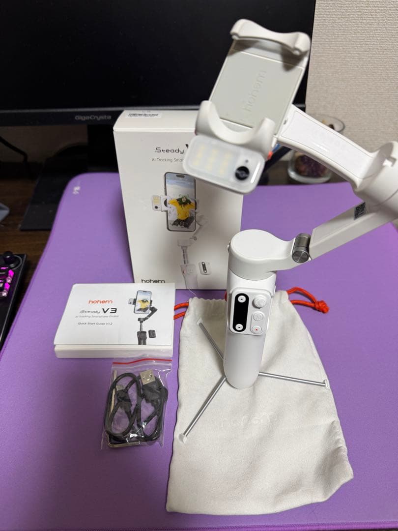 スマホアクセサリー hohem iSteady V3