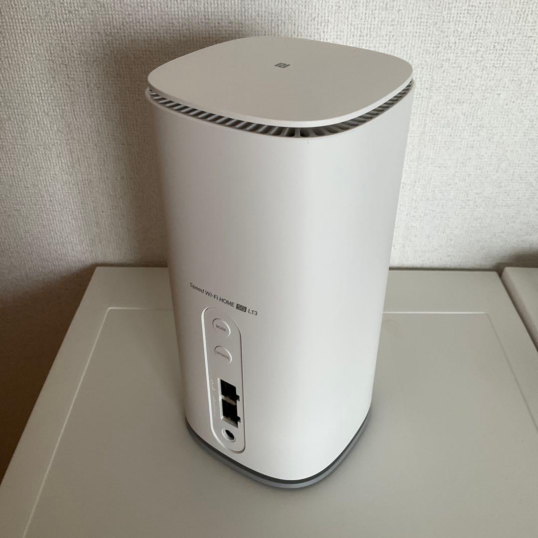 Speed Wi-Fi  5G L13 箱/説明書付き
