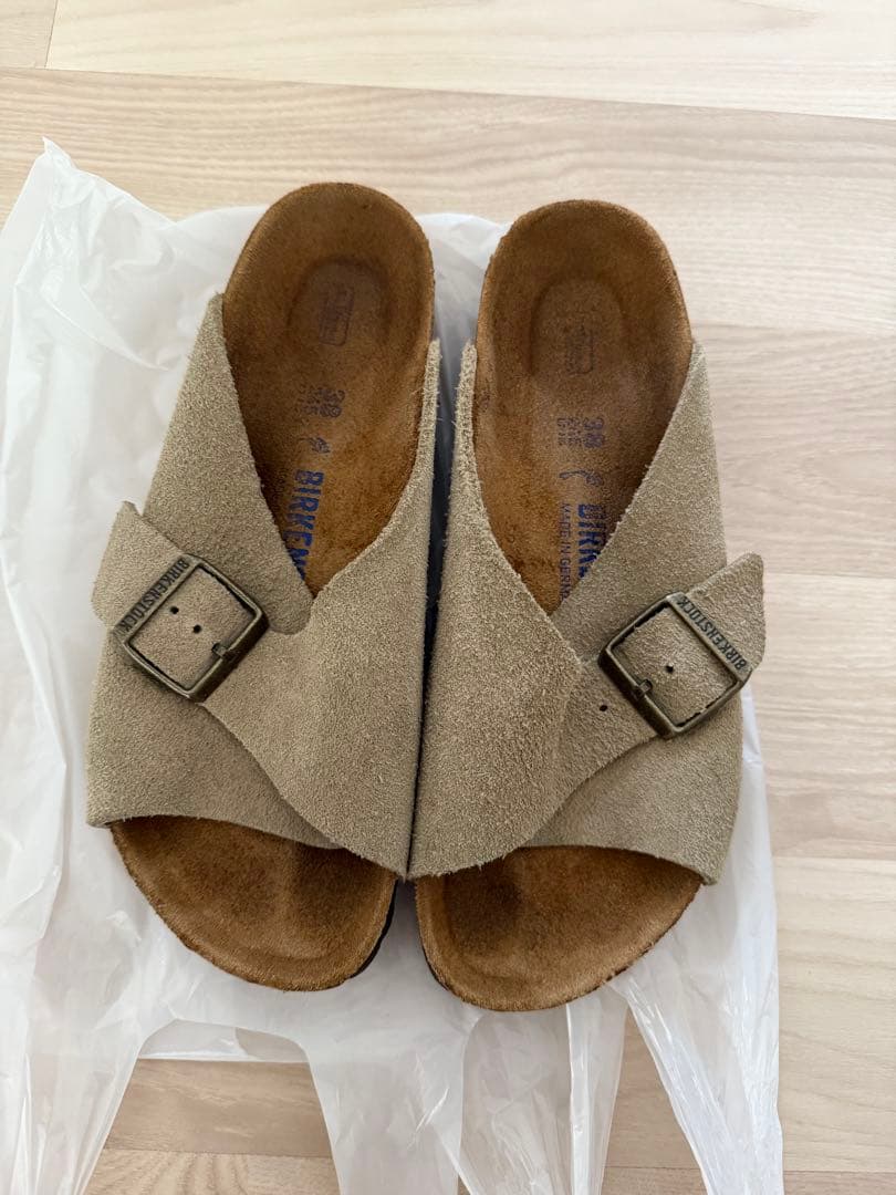 m*.様 【美品】BIRKENSTOCK AROSA シングル　ベージュ　38