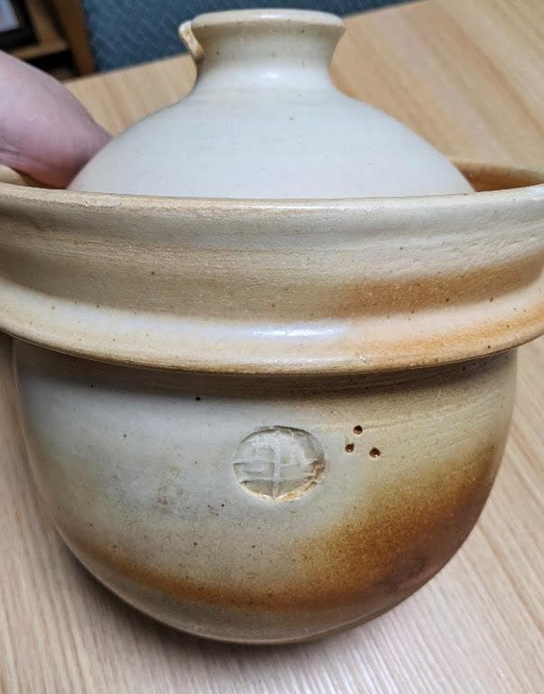 炊飯用土鍋　山の工房村製　羽釜
