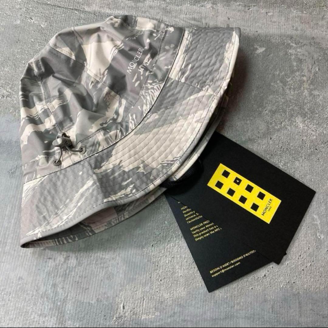 新品　L　MONCLER HYKE バケットハット 　モンクレール　　M5