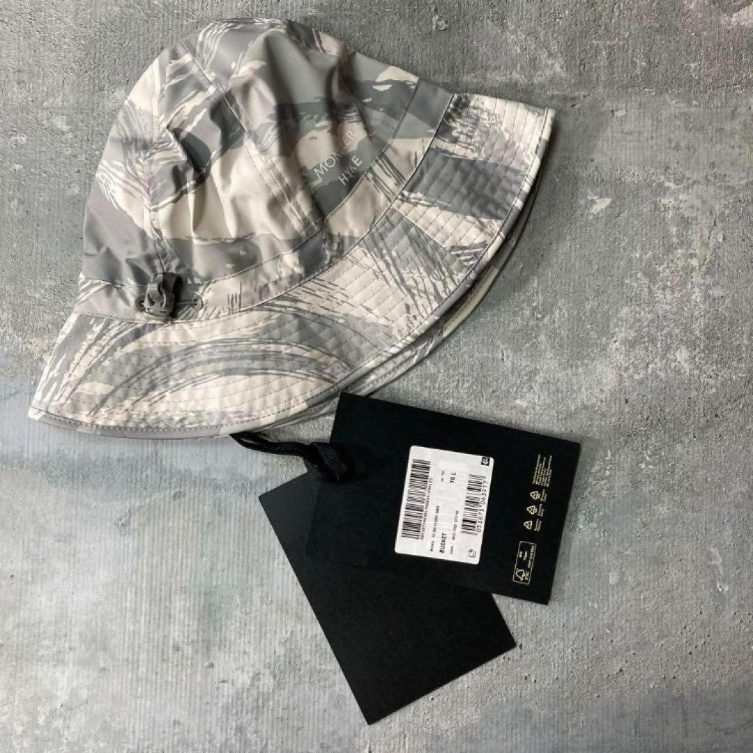 新品　L　MONCLER HYKE バケットハット 　モンクレール　　M5