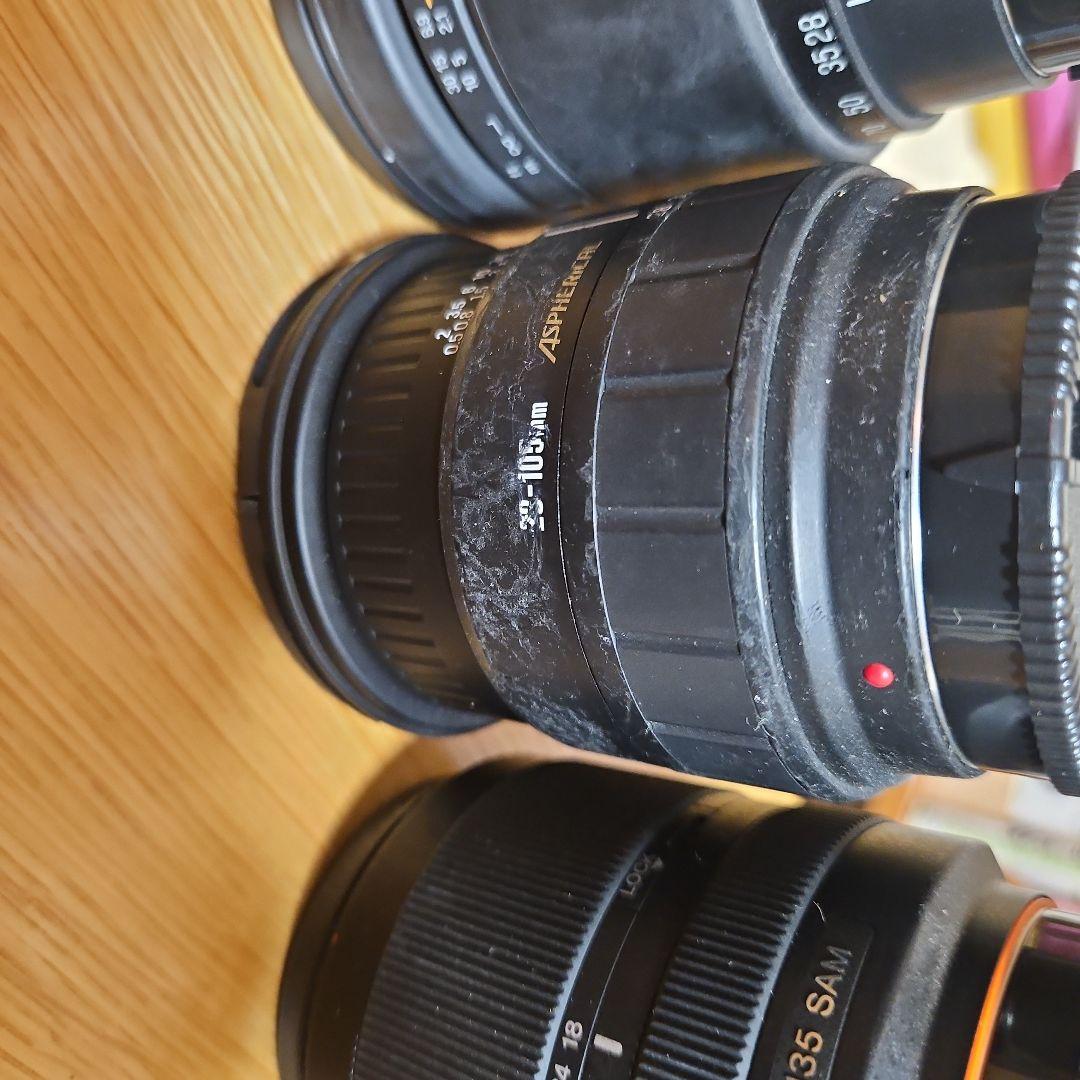 T*s様 ソニー ミノルタ、レンズ群セット、5本