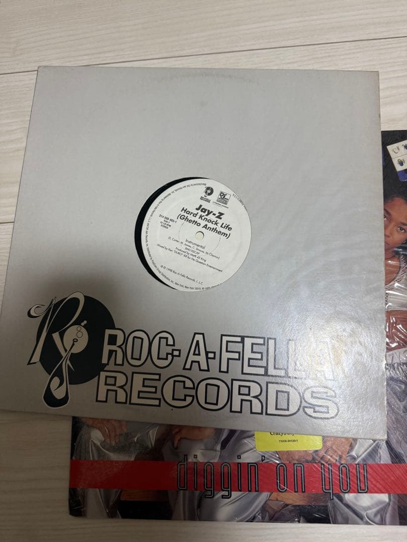 レコード付き　Technics SL-1200 ターンテーブル