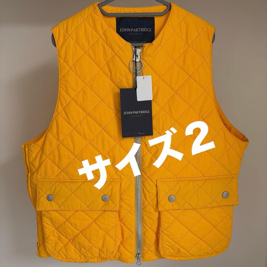 未使用JOHN PARTRIDGE ジョンパートリッジ PADDED VEST