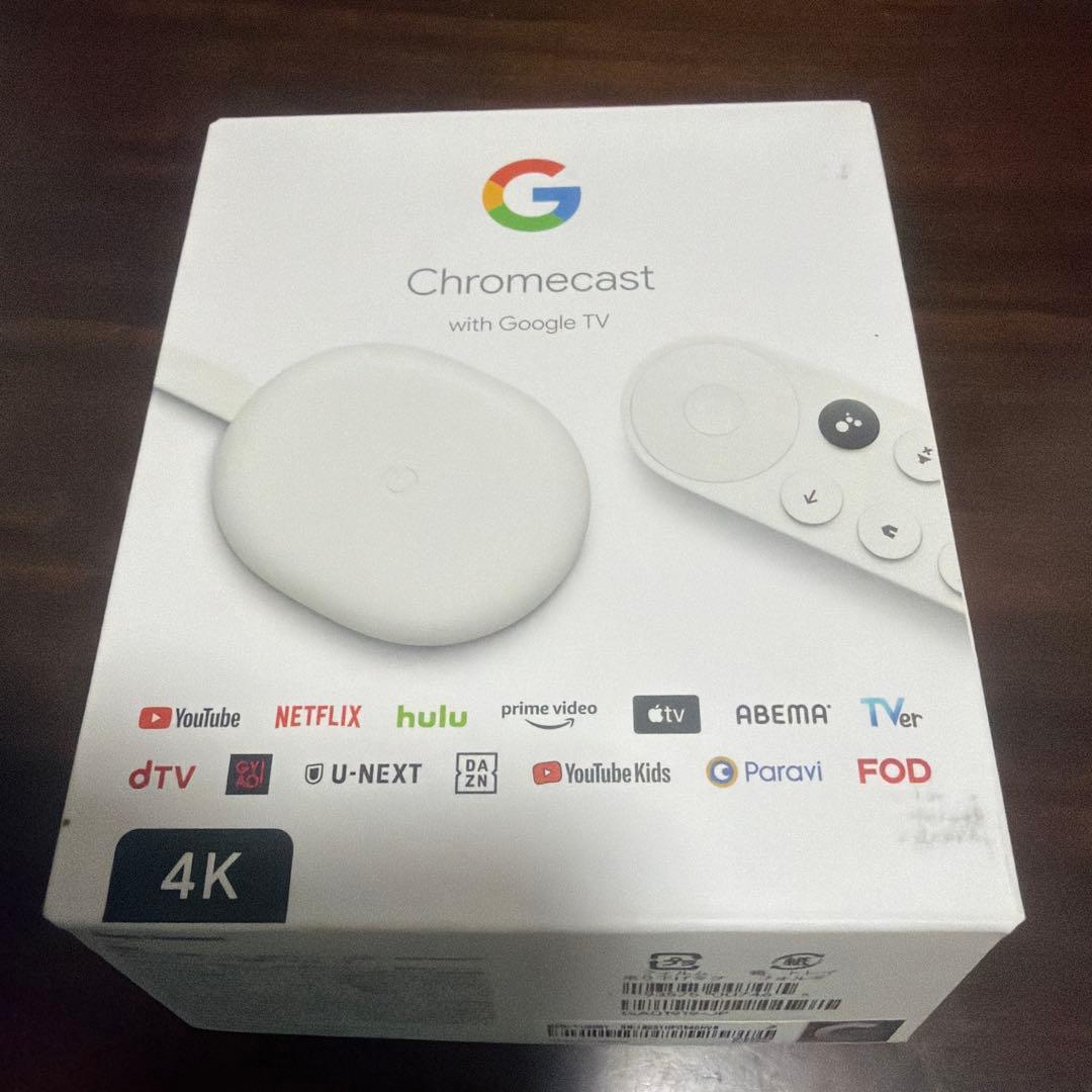 美中古Chromecast with Google TV 4K