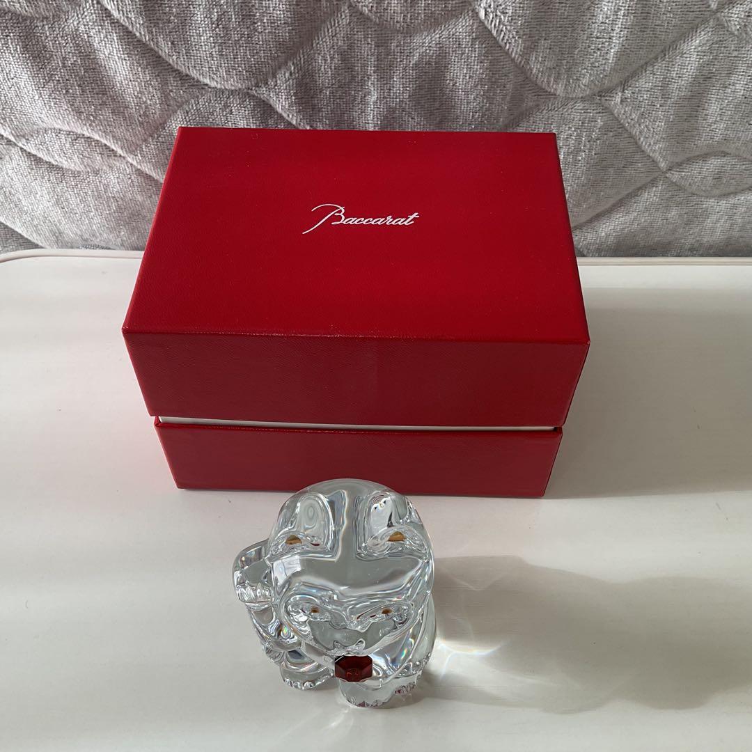 バカラ　まねき猫 レッドオクトゴン