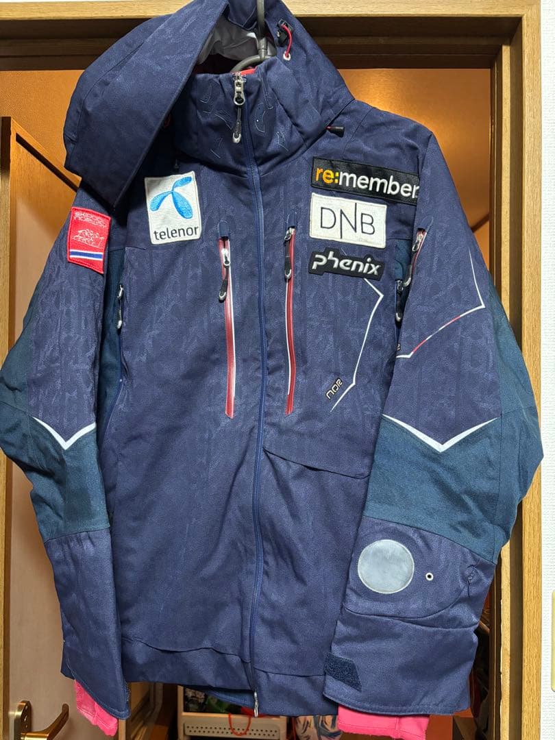 【綺麗】phenix スキーウェア・パンツセットネイビー no2 Mサイズ