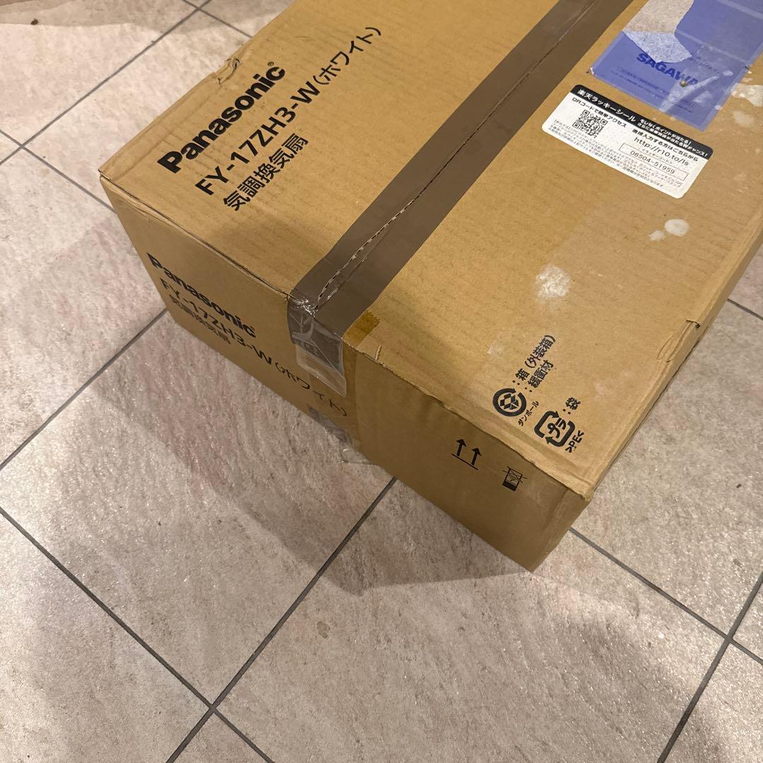 パナソニック気調熱交換形換気扇 壁掛形 2パイプ式 FY-17ZH3-W