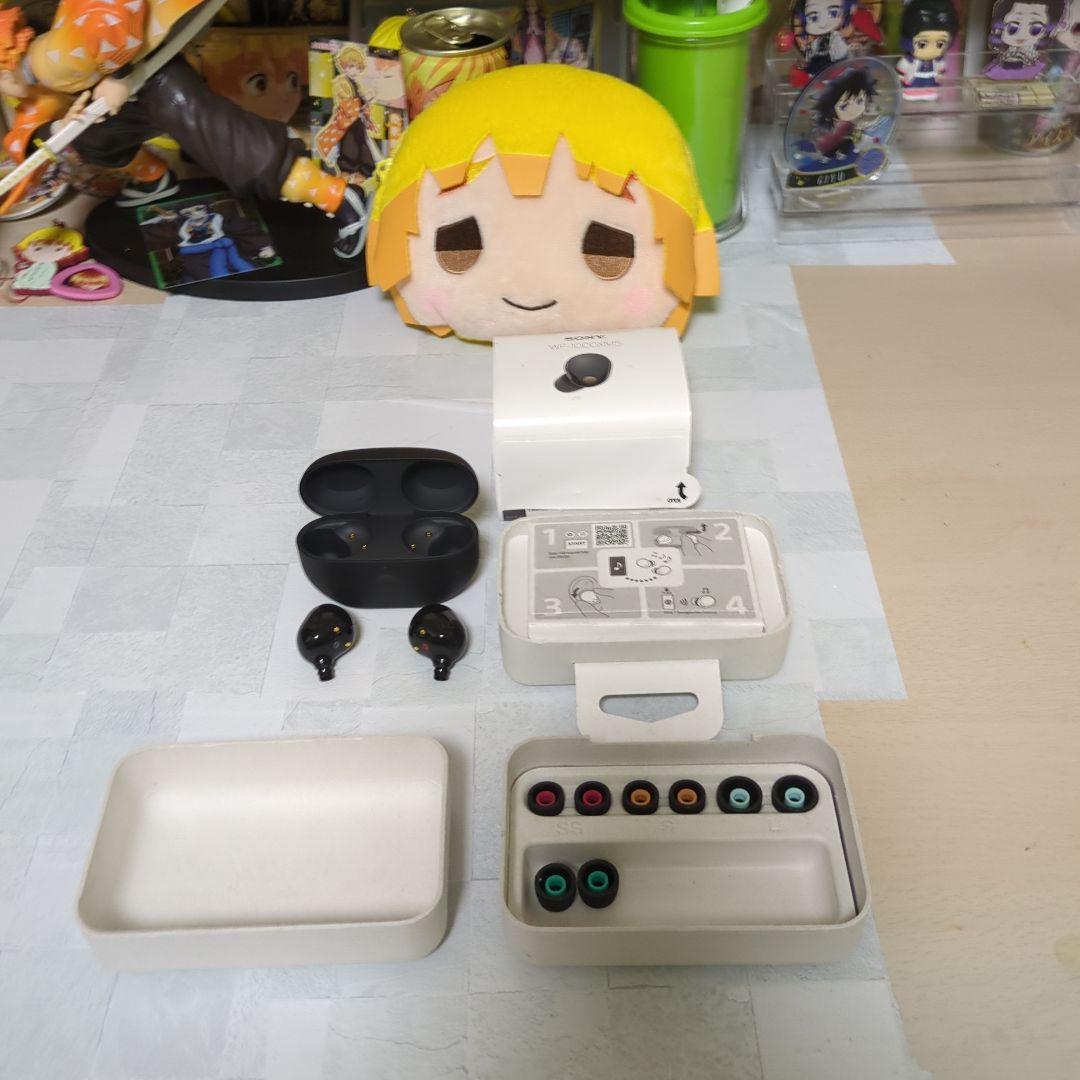 SONYWFー1000XM5イヤホン ブラック イヤーピース付き