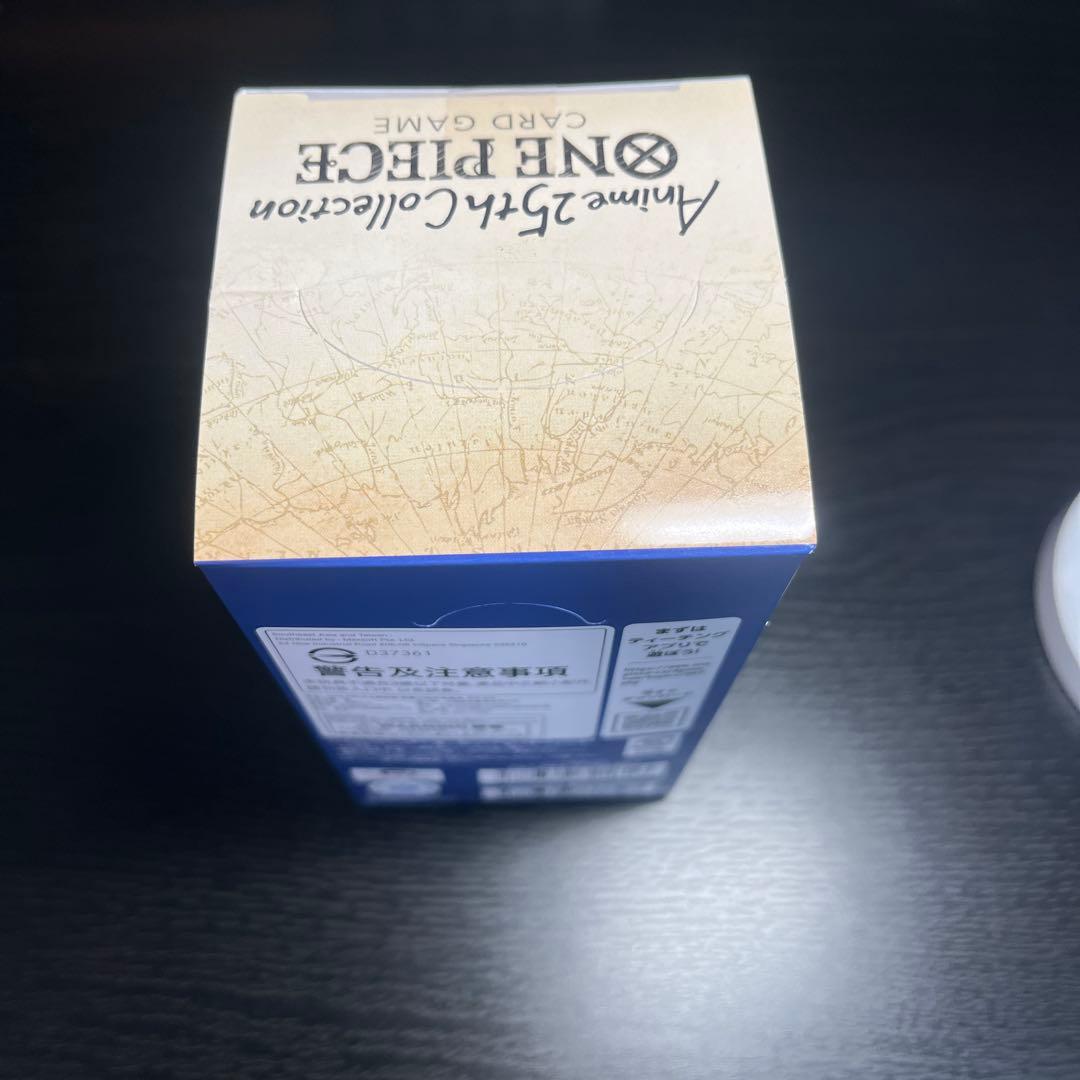 ワンピースカードAnime25thcollection Box 封印テープ付き