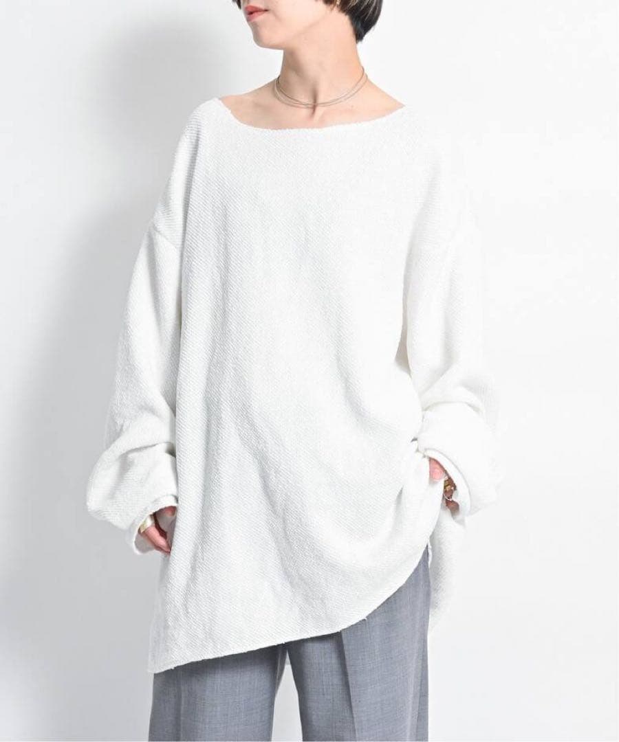 CITYSHOP ウォッシュプルオーバーホワイト